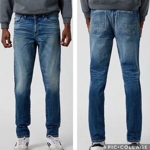 PacSun Jeans Men’s 30x31* Stacked Skinny Medium Indigo Wash Denim